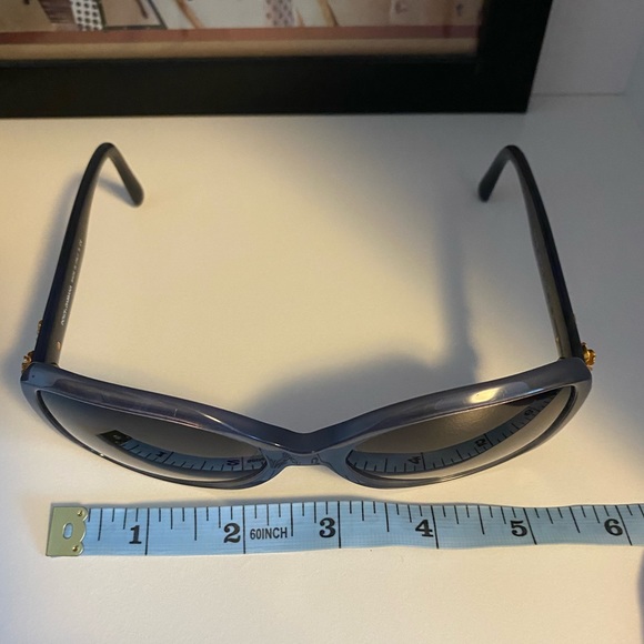 Dolce and Gabbana Gold Flower Sunglasses - Picture 7 of 10